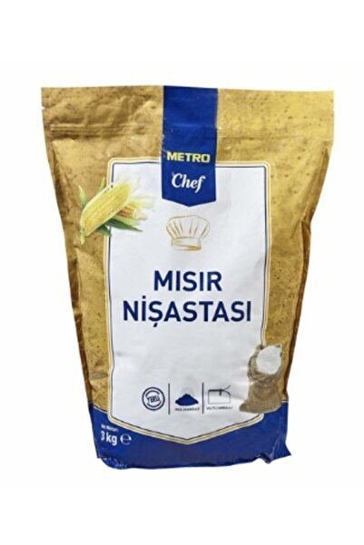 Metro Chef Mısır Nişastası 3 Kg