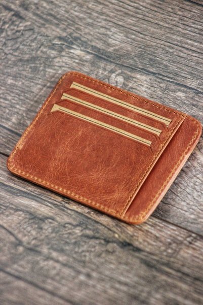 matleather Genuine Leather Card Holder / Unisex
