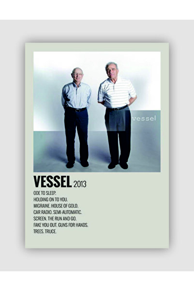 fırsatlar diyarı Twenty One Pilots - Vessel Duvar Posteri - Duvar Dekoru - Ka...