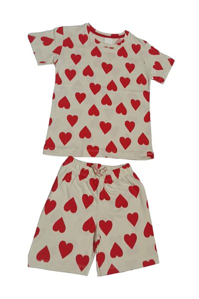 AKL Girl's Shorts Set Organic Combed Cotton