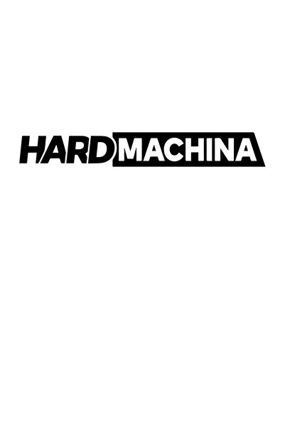 MegaSticker ملصق سيارة هارد ماشين للزجاج الأمامي مقاس 20 × 3 سم