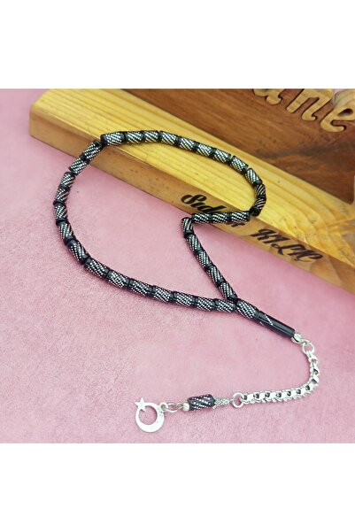 USTATESBİH Sıddık Kılıç Usta Yapımı Kesme Oltu Taşı Tesbih