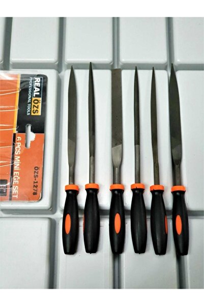 Real Özs Mini Eğe Seti 18 Cm 6 Parça