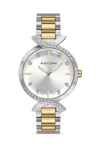 mascionni ساعة يد نسائية - تصميم أنيق وعملي