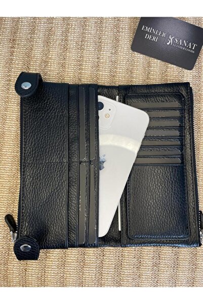 SANAT LEATHER SL-2150 pretinac za telefon sa dvostrukim zatvaračem, višeslojn...