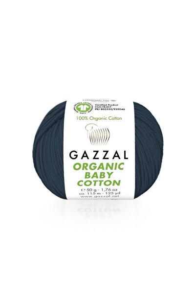 Gazzal Organic Baby Cotton 50gr - Örgü Yünü