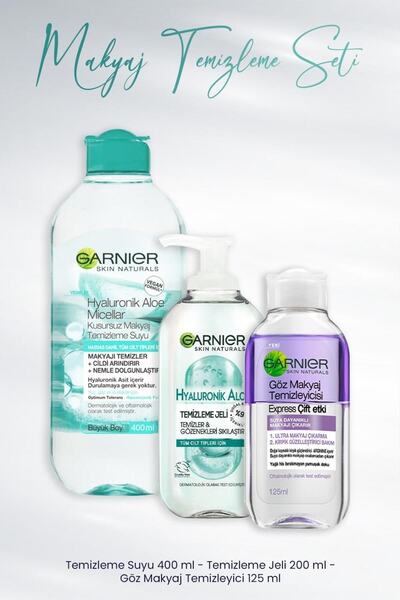 Garnier Makyaj Temizleme Seti