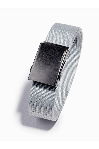 OMBRE Herren Sackleinengürtel A376 - weiß