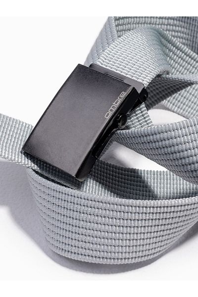 OMBRE Herren Sackleinengürtel A376 - weiß