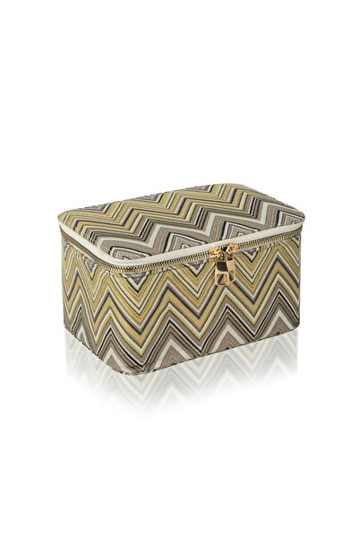 VIVION Зигзаг чанта за грим Чанта за грим