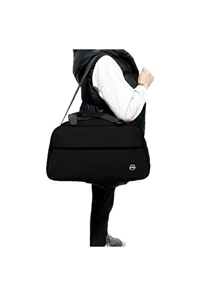 NK Siyah Orta Boy Spor Seyahat Çantası