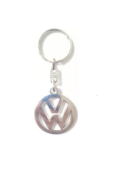 MEÇ Aksesuar Metal Keychain with Volkswagen Logo