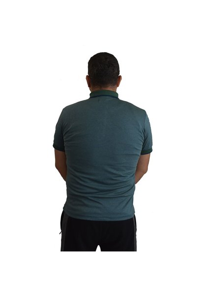 MASTIFF Erkek Polo Yaka Yeşil Renk Tişört
