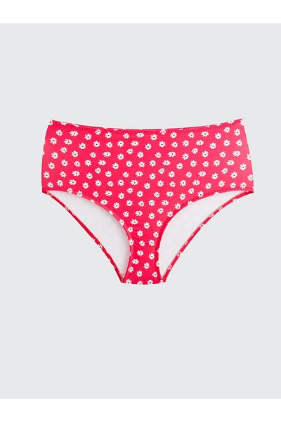 LC Waikiki Gemusterte Damen-Bikinihose