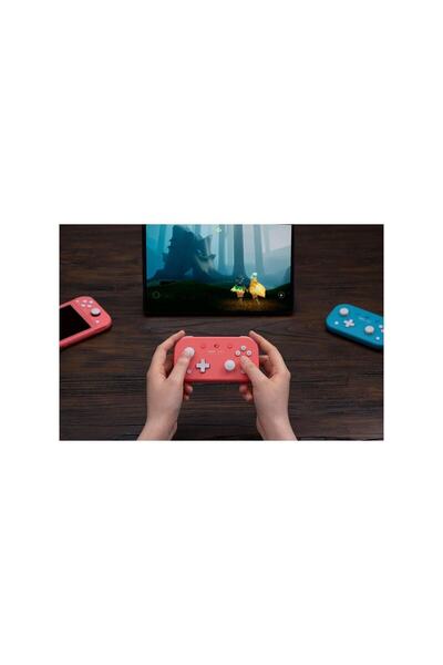 8Bitdo Lite 2 Bluetooth Gamepad Switch, Switch Lite, Android And Raspberry Pi Pembe