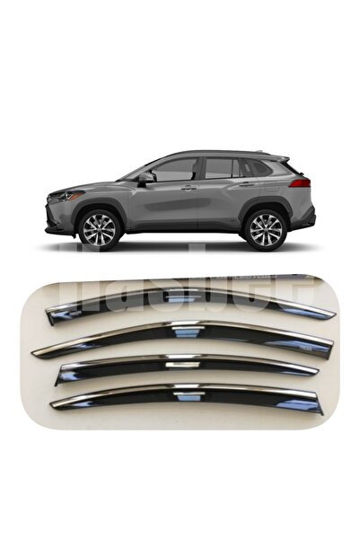 Niken Toyota Corolla cross Uyumlu  Kromlu Cam Rüzgarlığı Niken 2020+