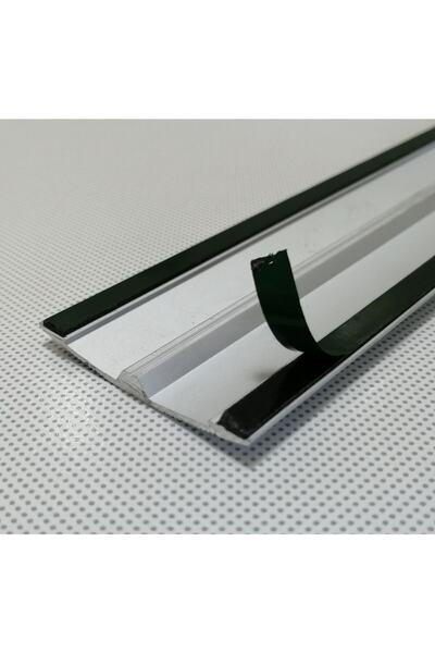 TAHTASAKAL ALÜMİNYUM Geniş Eşik Profili 5 Cm - Parke Geçiş Profili 85 Cm - Mat Gri