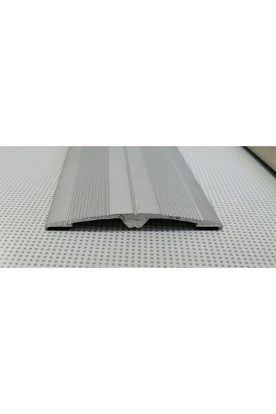 TAHTASAKAL ALÜMİNYUM Geniş Eşik Profili 5 Cm - Parke Geçiş Profili 85 Cm - Mat Gri