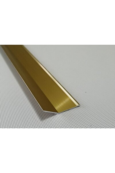 TAHTASAKAL ALÜMİNYUM Alüminyum Kot Farkı Profili - Zemin Geçiş 90 Cm Altın Sarısı