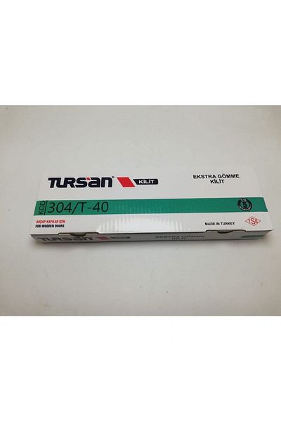 Tursan Recessed Lock 23 Mm Square Mirrored 40 Mm