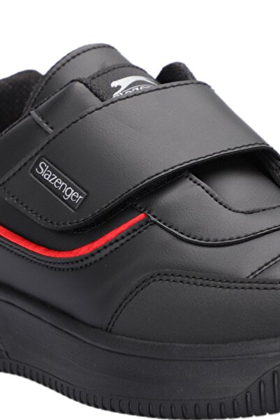 Slazenger MALL I Erkek Cırt Cırtlı Siyah / Siyah Günlük Spor Ayakkabısı