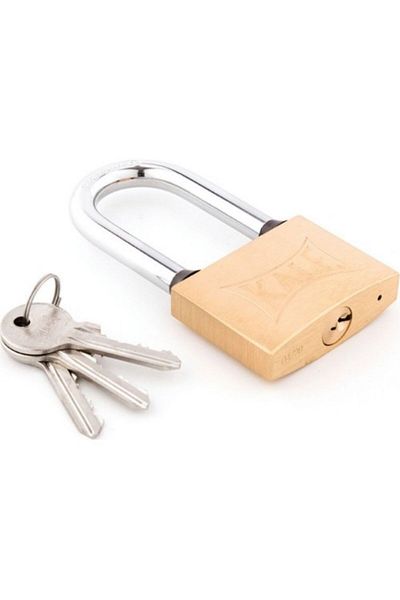 KALE Padlock Yellow 40 Mm Long Hook