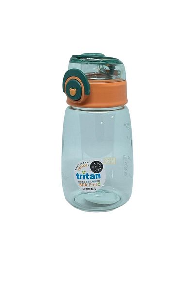 Shotay 480ml New Collection Cute Bear Comfortable Drinking Tritan Water Bottle with Measuring Scale