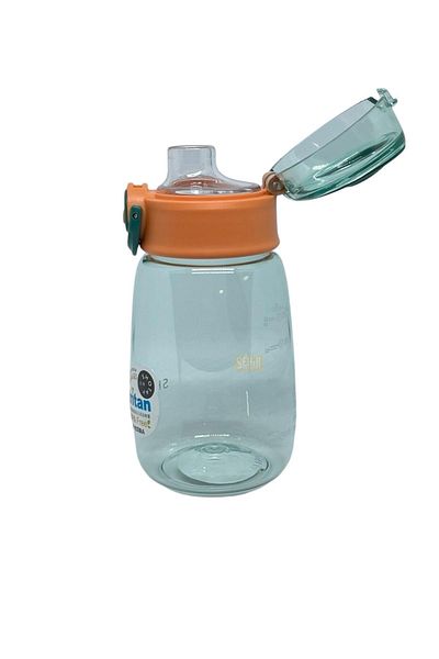 Shotay 480ml New Collection Cute Bear Comfortable Drinking Tritan Water Bottle with Measuring Scale