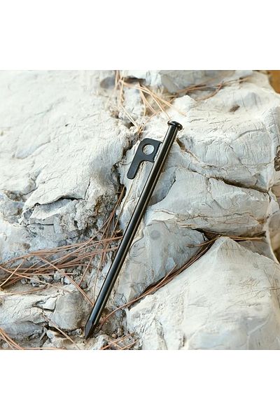 Bal-Kar 8 τμχ 20cm Σιδερένιο Καρφί Σκηνής Μετάδοσης, Πασσάλι με Αντιολισθητικό Γάντζο