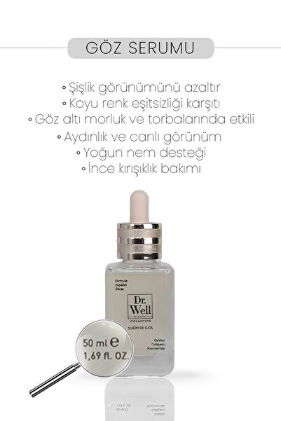 Dr.Well BARCELONA Estetik & Güzellik Göz Altı Torbalarına Ve Morluklara Etkil...