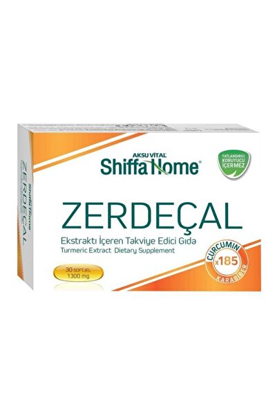Shiffa Home Zerdeçal Curcumin Karabiber Softjel Kapsül 30 Kapsül 1300 Mg Curc...