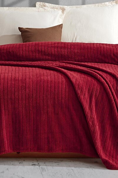 Cotonila Comfy | Çizgili Wellsoft Tek Kişilik Battaniye