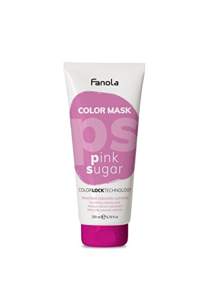 Fanola Color Mask Renklendirici Maske 200ml Pink Sugar (PEMBE ŞEKER)