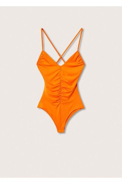 MANGO Woman Sırt Kısmı Anvelop Body