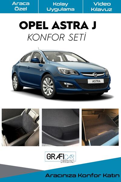 GRAFICAR DESIGN مجموعة الراحة Opel Asta J - غطاء مخملي من القماش الداخلي - غر...