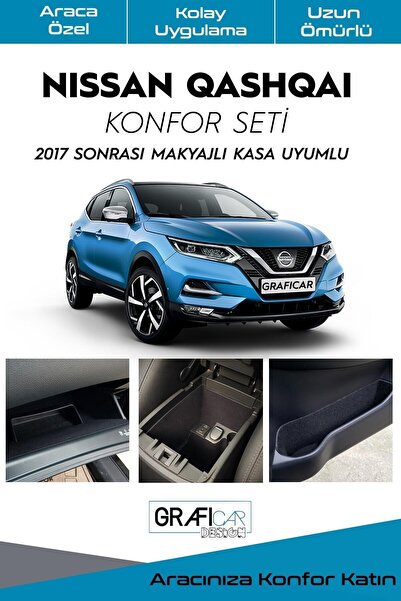GRAFİCAR Nissan Qashqai Compatible Comfort Set-Inner Fabric Velvet Covering-I...