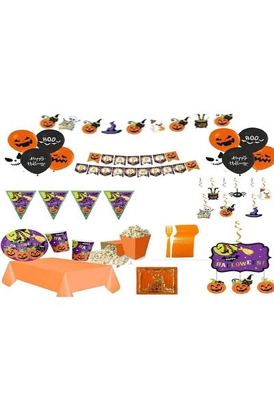 Mini Parti MINI PARTY STORE HALLOWEEN HALLOWEEN LUXURY SET 13 PIECES