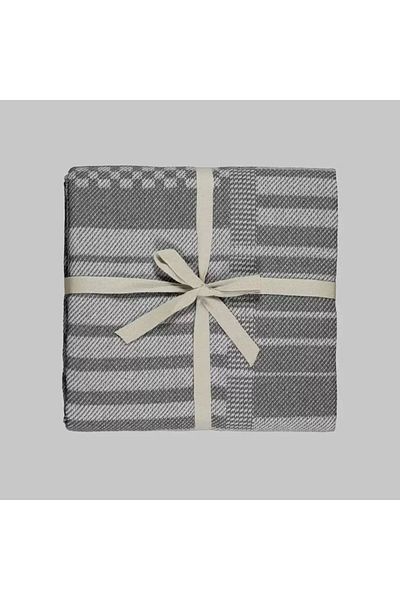 Sarev Boris Gray Throw TV Shawl