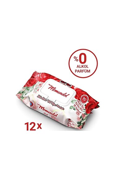 Shays Sağlık Momendol Gül Islak Havlu 90lı - 12 X 90lı - 1080 Adet