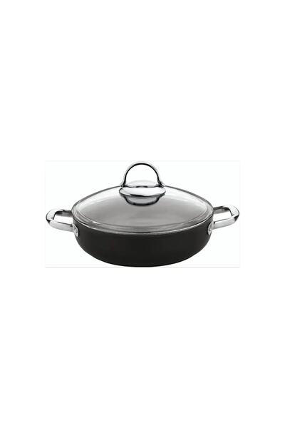 SAFLON titanyum 22 cm basık tencere