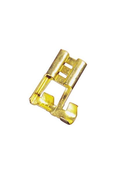 Gwest SF1D Mini Eğri Dişi Terminal - (90º Bağlantı) 4.8mm - 25 Adet