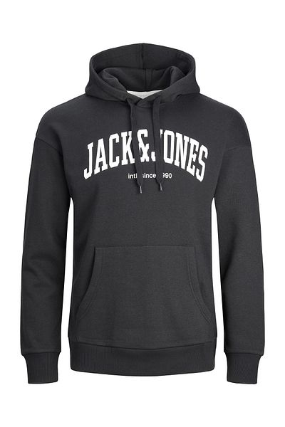Jack & Jones Kapuzenpullover JOSH Hoodie mit Tunnelzug, Kängurutasche und Label-Print