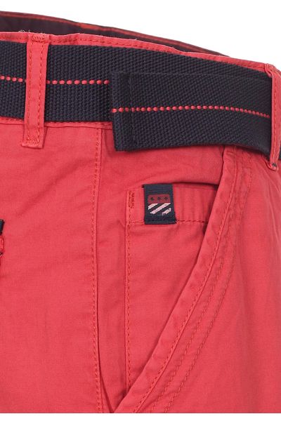 CASAMODA Hose Cargo-Bermuda mit Gürtel und seitlichen Taschen