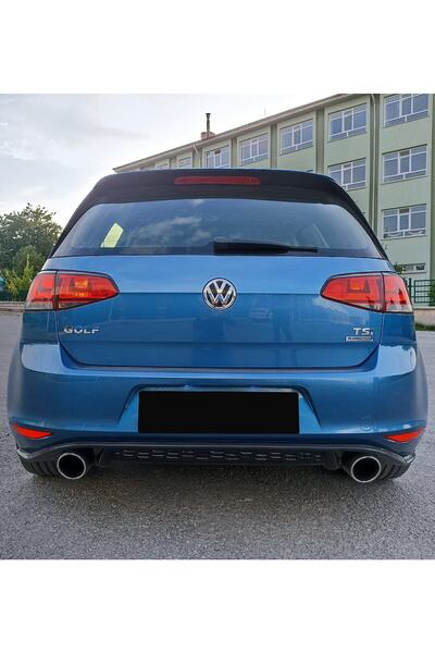 mdtuninggaraj Volkswagen Golf 7 2012-2017 Uyumlu Plastik Gtı Difüzör