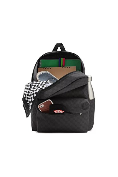 Vans Batoh Mn Old Skool Check Backpack Vn0a5khrba51 Černý