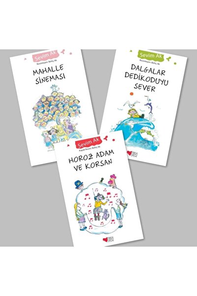 Can Çocuk Mahalle Sineması - Dalgalar Dedikoduyu Sever - Horoz Adam ve Korsan, Sevim Ak, CAPRİCE KALEM HEDİYE