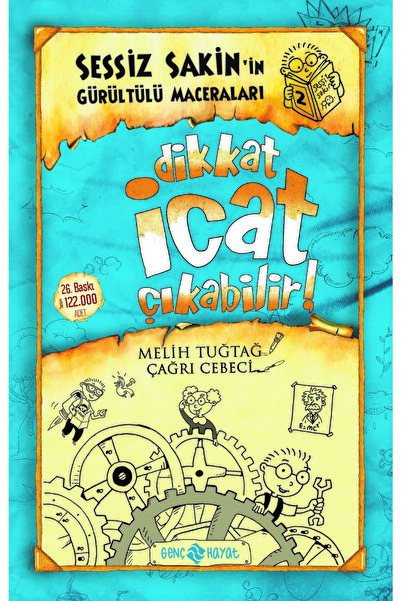 Genç Hayat Yayınları Sessiz Sakin’in Gürültülü Maceraları 2 Dikkat Icat Çıkab...