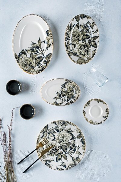 ACAR Felix 27 Parça 6 Kişilik Kahvaltı Takımı