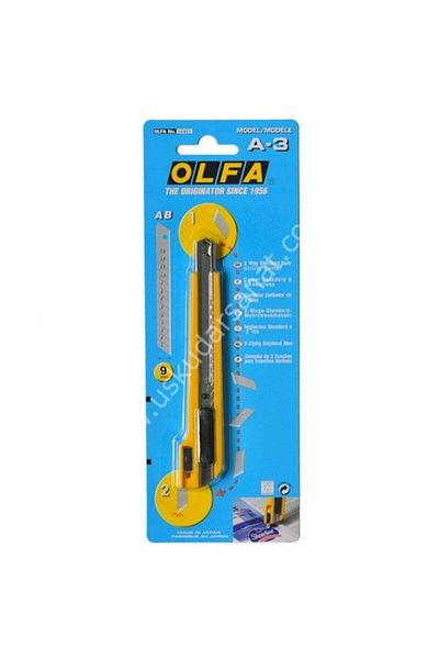 Olfa A-3 Double-Action Narrow Utility Knife
