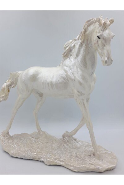 ŞENSESGRUP At Biblo Yürüyen At Poliüretan Büst Masaüstü Obje Hediyelik